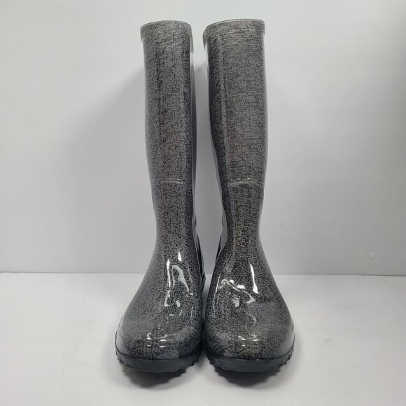 Chinook Women's Black Rubber Rain Boots US Size 7 NWOT - Picture 3 of 11